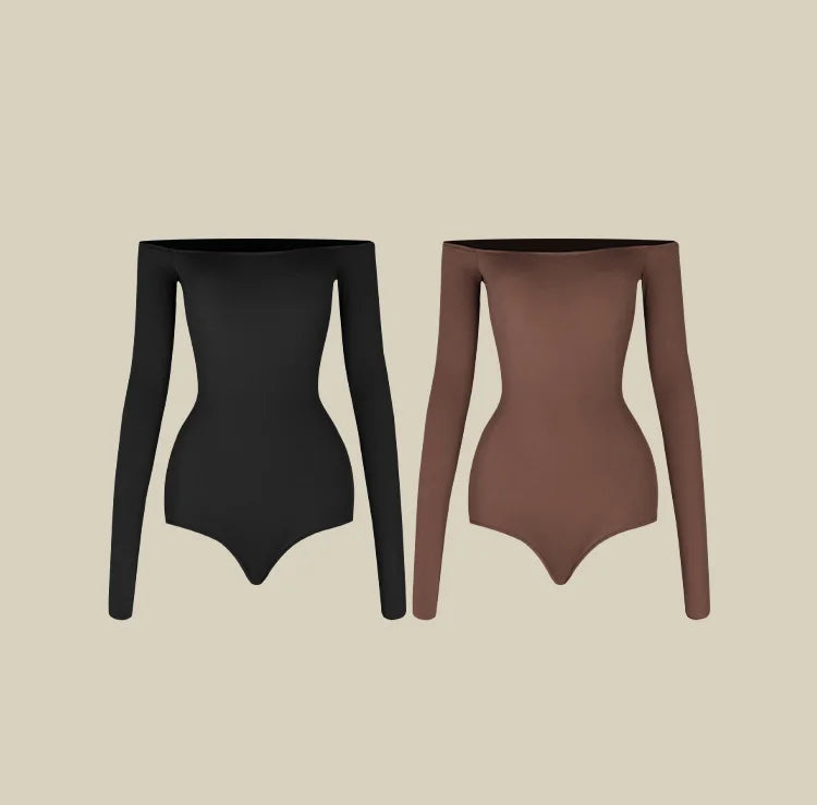 ZYM Off Shoulder Latin Dance Dress Women Long Sleeves Fringe Dress Adult Rumba Dance Practice Wear Performance Clothing DNV22221.