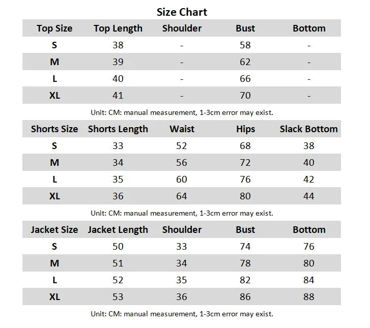 Yoga Shorts Set Women Sports Bra Long Sleeve Zipper Jacket Tight Fitting Pants Fitness Suit Outdoor Running 2PCS Workout Clothes.
