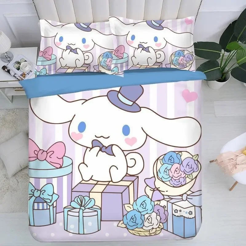 Sanrio Cinnamorolls Animation Derivatives Bedding Sets Australia /Europe/USA Full Queen King Size Quilt Duvet Cover.