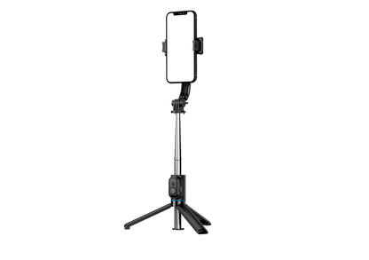 C01 Detachable Phone Clip BluetoothRemote Control Selfie Stick Tripod Portable Tripie Stabilizer Stand for Cell Phone