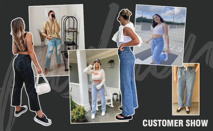 High Elasticity Pencil Jeans Skinny Jeans For Woman Super Stretch Denim High Waist Slim Fashion Trendy Waisted Vintage Pants.