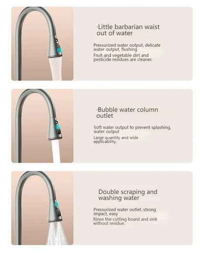 Wasserfall-Küchenspüle aus Edelstahl, extra groß, mit einem Schlitz, multifunktionale Geschirrspülbecken, Unterbaubecken, Tassenwascher