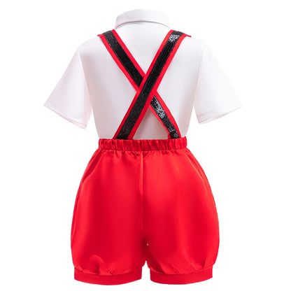 Disney Mickey Minnie Maus Polka Dot Cosplay Baby Mädchen Jungen Kostüm Kinder Maskerade Kleidung Kinder Halloween Karneval Kleid