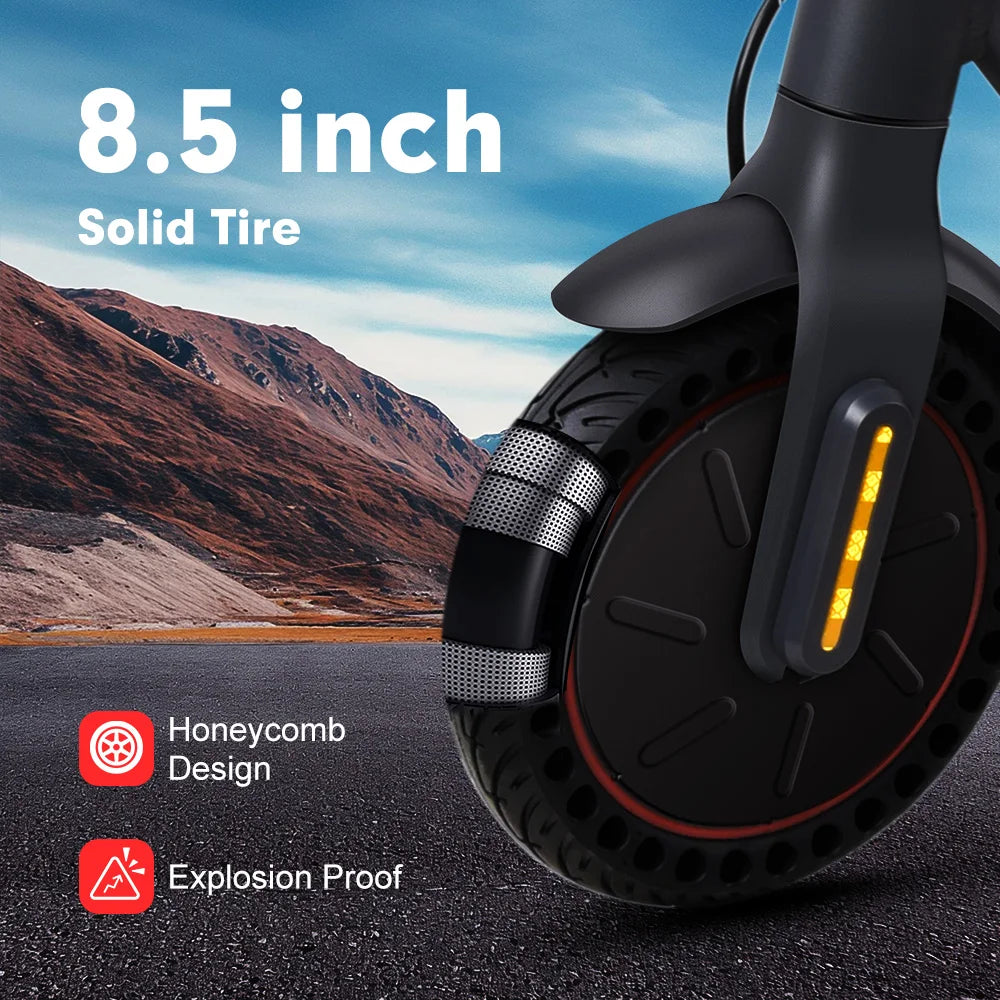 Mankeel 30KM Electric Scooter Adults 350W Foldable Electric Kick Scooter 8.5 Inch APP 10.4AH Folding E-scooter Dual Brake System.