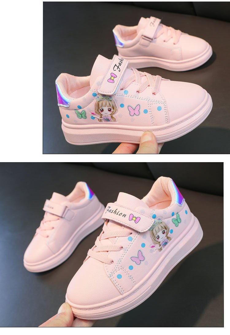 zapatillas Kid Shoe Kid Casual Shoe Spring 2023 New Kid sneakers Shoes Leather Upper Girl Shoe Kid Small White Shoes Board Shoes.