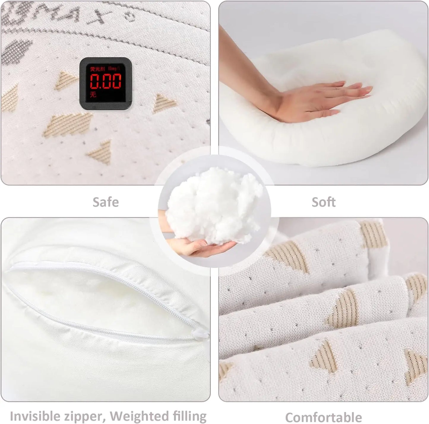 Wedge Pregnancy Pillow for Sleeping 2024 Adjustable Comfort Full Body Pillow Support Pillow for Pregnant Maternity Body Pillow.
