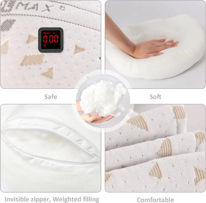 Wedge Pregnancy Pillow for Sleeping 2024 Adjustable Comfort Full Body Pillow Support Pillow for Pregnant Maternity Body Pillow.