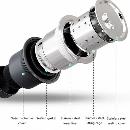 Wash Basin 304 Stainless Steel Sink with Bracket Single/double Sink Wash Basin For Kitchen, Garage, Laundry and Basement