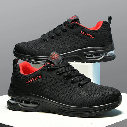 Plus Size 46 47 Mens Sports Shoes New Fashion Summer Black Sneakers Man Cushioning Air Running Shoes Husband chaussure de course.