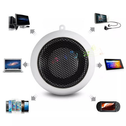 3.5mm Aux Mini Portable Speaker Travel Wired Loudspeaker Mini Sound Box Outdoor Sports HiFi 3D Surround Stereo Phone Speakers.