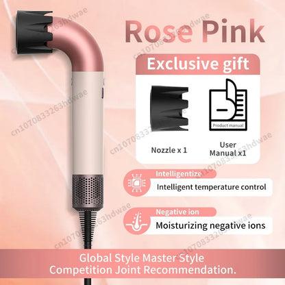 220V High-speed Professional Leafless Hair Dryer Negative Ion Scalp Care High Power Top Household Blower Salon Hairstyle Machine