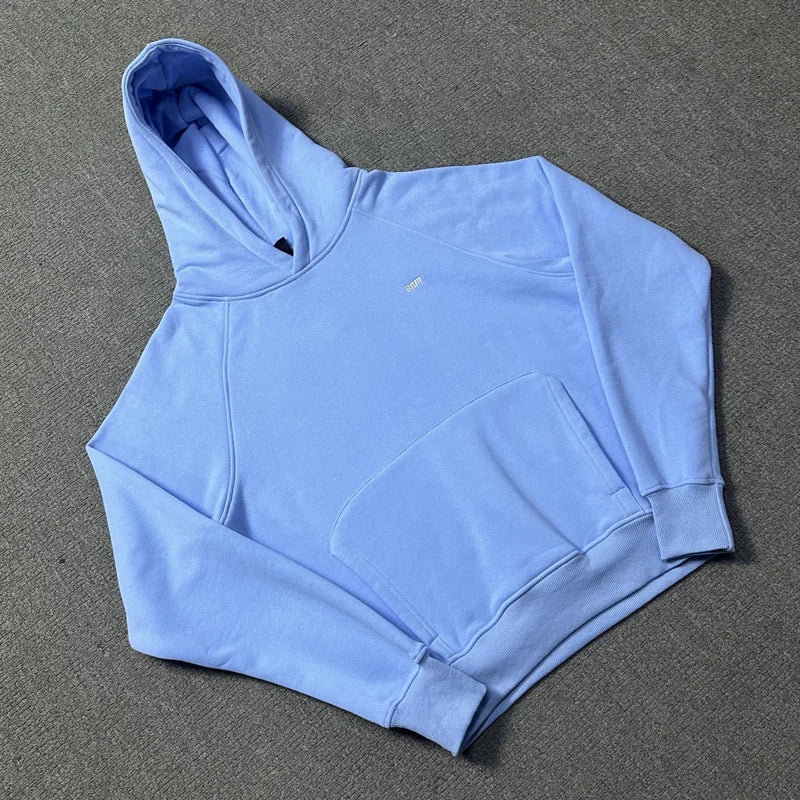 Classic Embroidered Letter Small Logo 6PM Hoodies Loose Cotton Casual Pants Men Women Hoody Sweatshirt Streetwear Clothing.