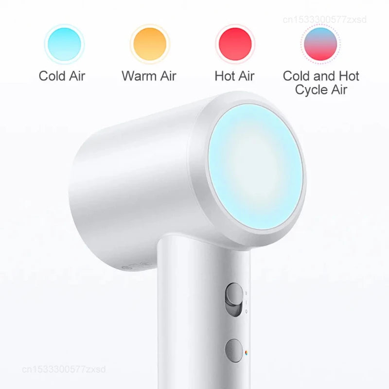 Original Xiaomi Mijia H501 High Speed Anion Hair Dryer Wind 62m/s 1600W 2min Quick Drying Professional Hair Care Negative Lon