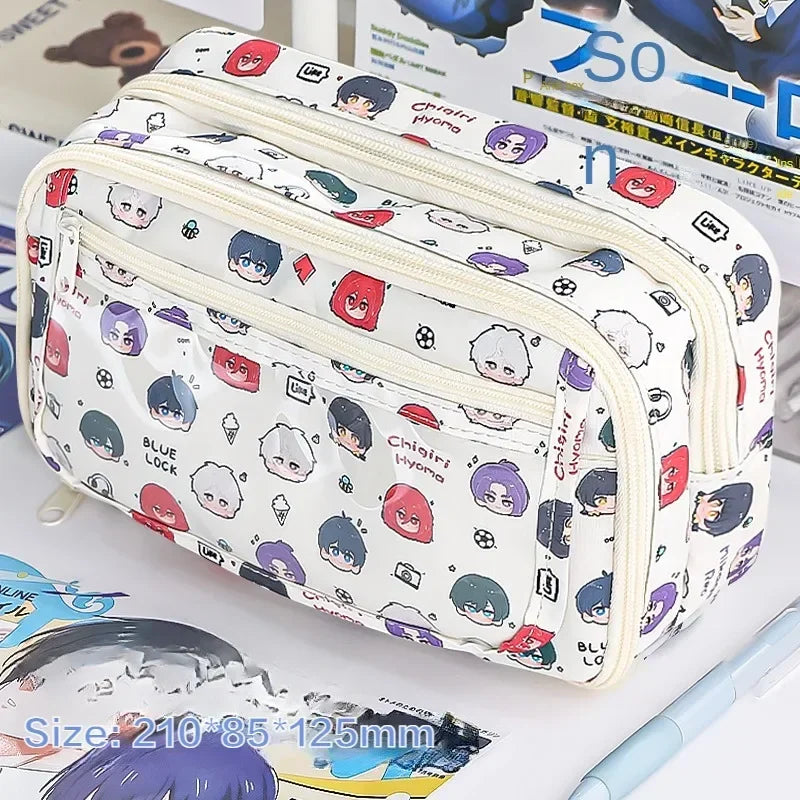 Federmäppchen für Studenten, supergroßes Fassungsvermögen, hochwertiges Federmäppchen für Mädchen, einfacher Stil, Schreibwarenbox, Federmäppchen für Schreibwaren.