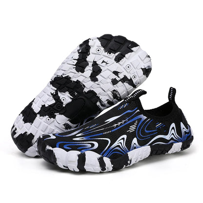 Kids Students Barefoot Quick-Drying Beach Swimming Aqua Shoes Boys Girls Fitness Running Shoes Summer Parent-child Water Shoes