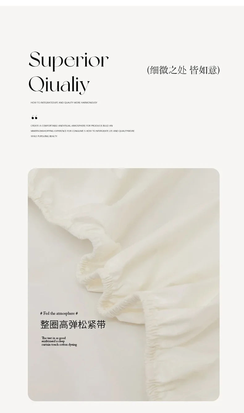 Waterproof bedsheet, bedspread, single piece urine proof and breathable mattress, dustproof cover, mat without pillowcase.