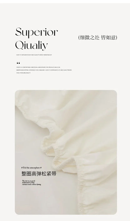 Waterproof bedsheet, bedspread, single piece urine proof and breathable mattress, dustproof cover, mat without pillowcase.