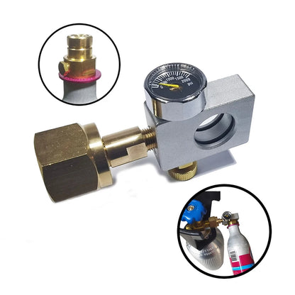 2023 Soda Water CO2 Cylinder Adapter Carbonator Refill Fill Station for CO2 Tank Bottle Filling Replacement.