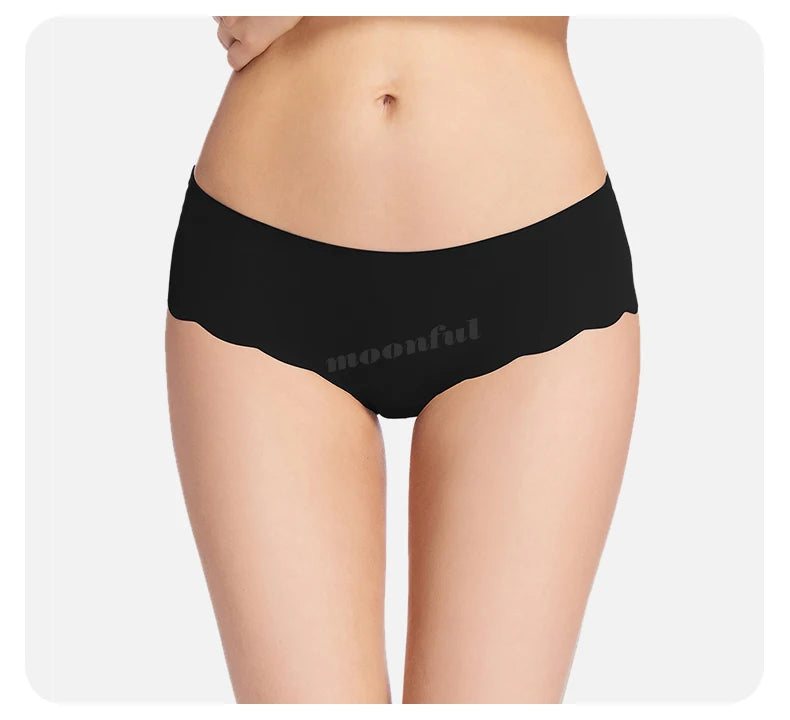 Seamless Period Underwear Menstrual Cycle Absorbent Underwear for Women Heavy Flow Leak Proof Menstrual Panties for Menstruation.
