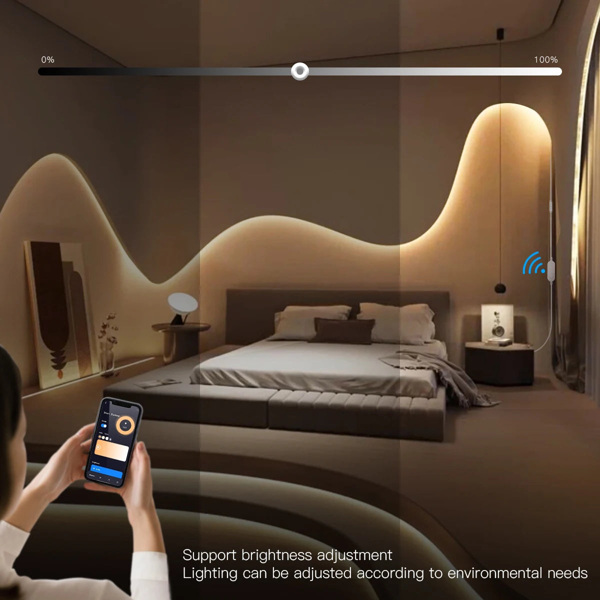 RGB Neon Light LED Strip ZigBee 5V USB Flexible RGB Rope Tube Lamp Warm/White Dimmable Lights for Tuya SmartThing Alexa Google.