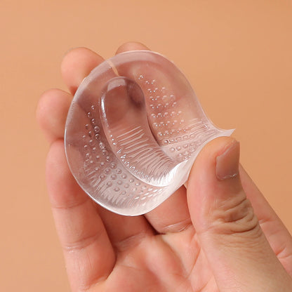 Silicone forefoot pad ladies sandal anti-skid pad anti-pain thickened half a yard pad high heels insole forefoot pad