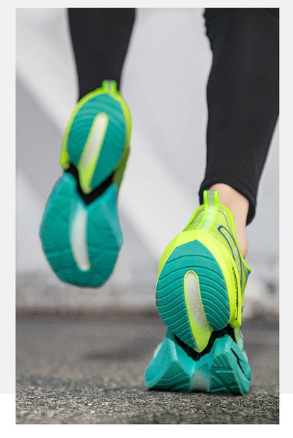 Marathon Air Cushion Herren Sport Laufschuhe Atmungsaktive leichte Damen Bequeme sportliche rutschfeste Carbon Plate Sneakers