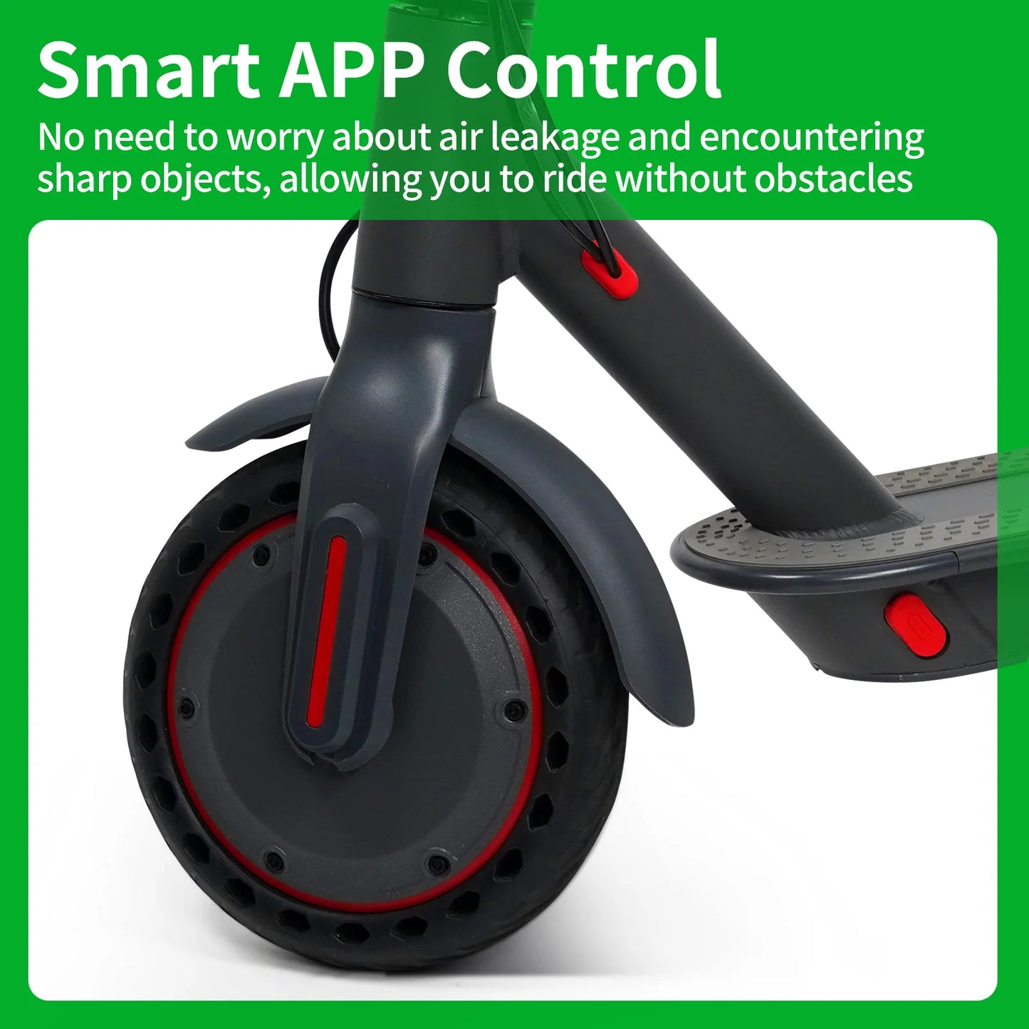 ATSANT TS07 Electric Scooter 600W 36V 10.5ah 31KM/H 35KM Long Range 8.5Inch Tyres with Shock Absorption Turn Signal Escooter