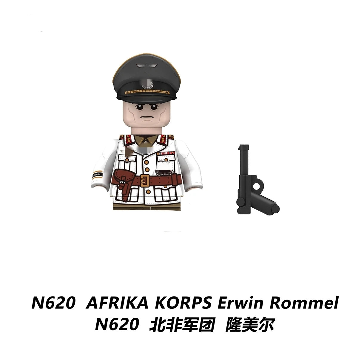 Military affairs Private Soviet Infantry Afrika Korps Building Blocks Model Bricks mini Action toy Figures Toy gift for children.
