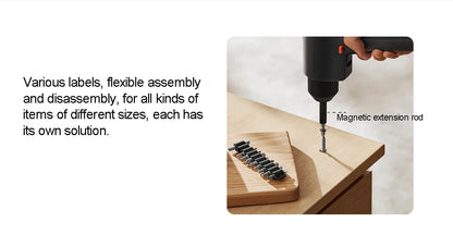 Xiaomi Mijia Bürstenlose elektrische Bohrmaschine 2, Smart Home-Elektrowerkzeug Typ C, wiederaufladbarer multifunktionaler Akku-Bohrschrauber, Schraubendreher CN