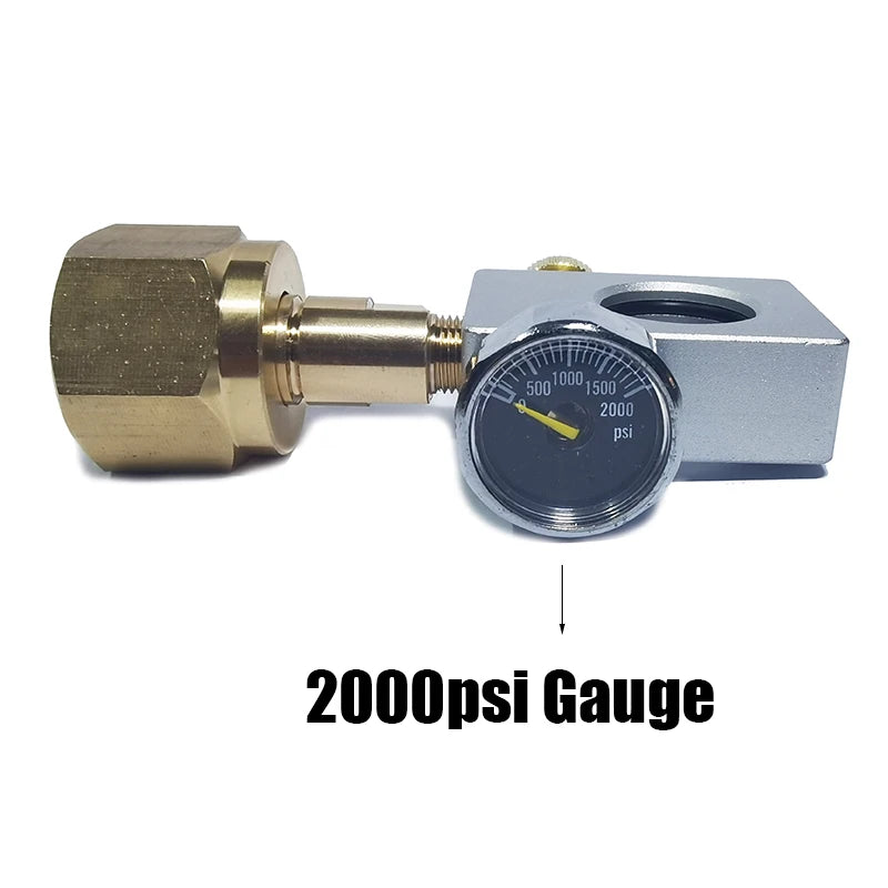 2023 Soda Water CO2 Cylinder Adapter Carbonator Refill Fill Station for CO2 Tank Bottle Filling Replacement.