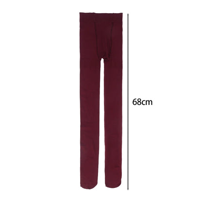 1/2Pcs Sexy Wine Red Stocking Women Girl Burgundy Thin Thick Elastic Tight Vintage Anti-Hooker Comfortable Pantyhose Accessory