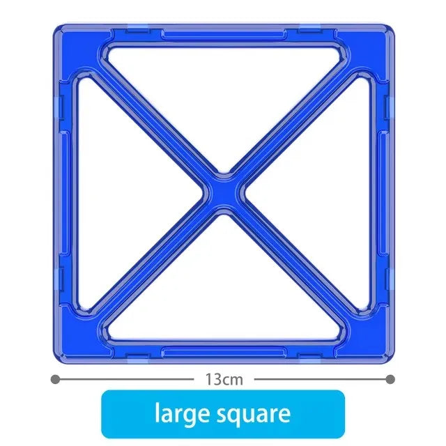 1pcs Big Size Magnetic Designer Magnet Building Blocks Accessories Educational Model Constructor Toys For Children Gifts