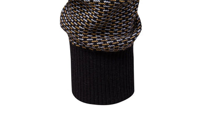 AIOPESON Classic Striped Knitwear Men Cotton Blend Sweater Mock Neck Warm Thickened Old Money Luxury Winter Sweaters for Men.