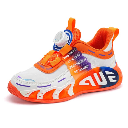 Autumn New Design Children Sneaker Boy Sports Shoes Fashion 4 To 12 Years Kids School Tennis Shoes Boy Casual Sneaker