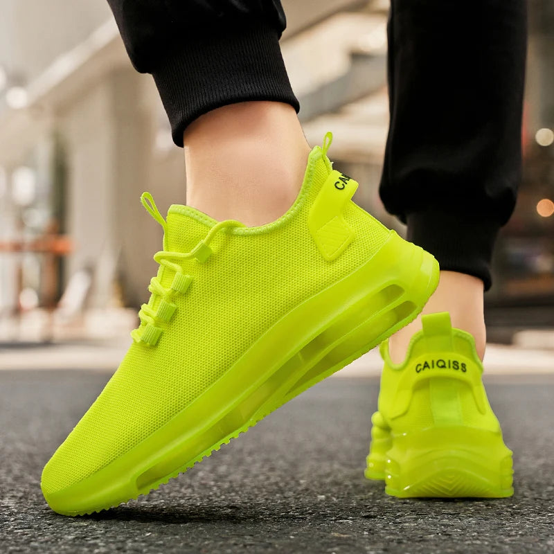 MAEDEF männer Casual Turnschuhe Sommer Mesh Turnschuhe Atmungsaktiv Männlichen Casual Sport Schuhe Tennis Wandern Plattform Herren Laufschuhe