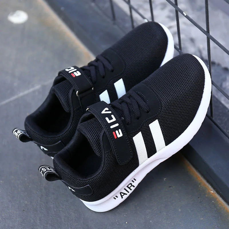 Kids Fashion Sneakers Boys Girls Tennis Shoes Mesh Breathable  Running Shoes Lightweight Outdoor Children's Sports Walking Shoes.