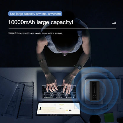 KuWFi Mobile Wifi Router 10000mAh Portable Lte Router CAT4 Outdoor Travel Pocket Wifi Hotspot with RJ45 TS9 Antenna Port WPS.