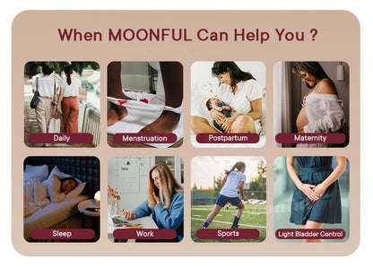 Seamless Period Underwear Menstrual Cycle Absorbent Underwear for Women Heavy Flow Leak Proof Menstrual Panties for Menstruation.