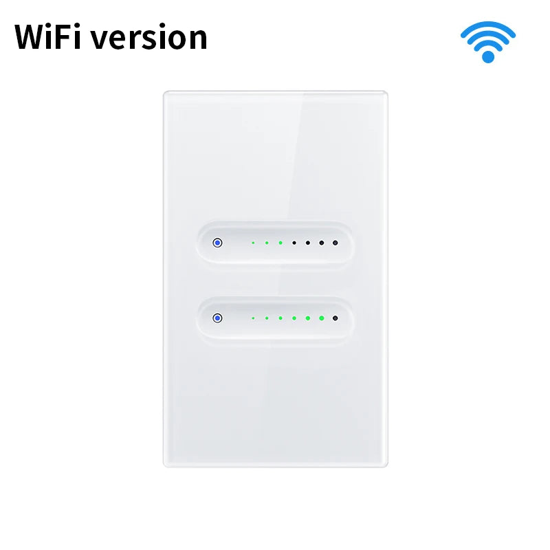AVATTO Tuya WiFi/ZigBee Smart Dimmer Schalter 1/2 Gang Dimmer Licht Schalter Touch Panel APP Fernbedienung Für Alexa google Hause
