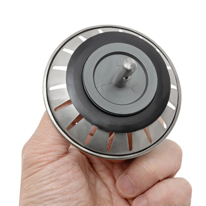 Stahlspüle, 304 Edelstahl, multifunktionale Küchenspüle, Drop-In-Spüle, 33 Zoll Drop-in-Küchenspüle, Workstation, Edelstahlspüle