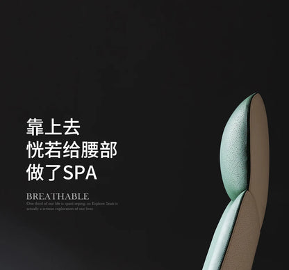 Bequemer Chefbürostuhl, luxuriöser grauer Designer-Drehstuhl, ergonomisch, tragbar, für das Home Office von Fotel Gaming