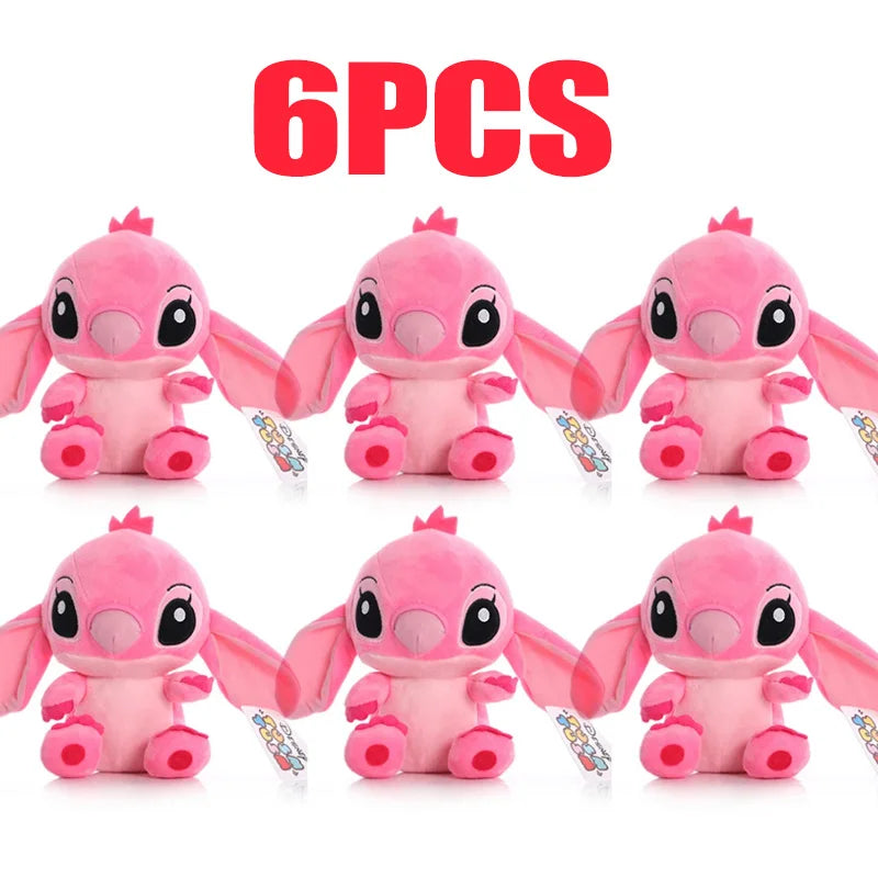 20cm Original Plush Stitch Baby Movie Cartoon Model Doll Children Action Figures Stuffed Toys Pendant Gifts.