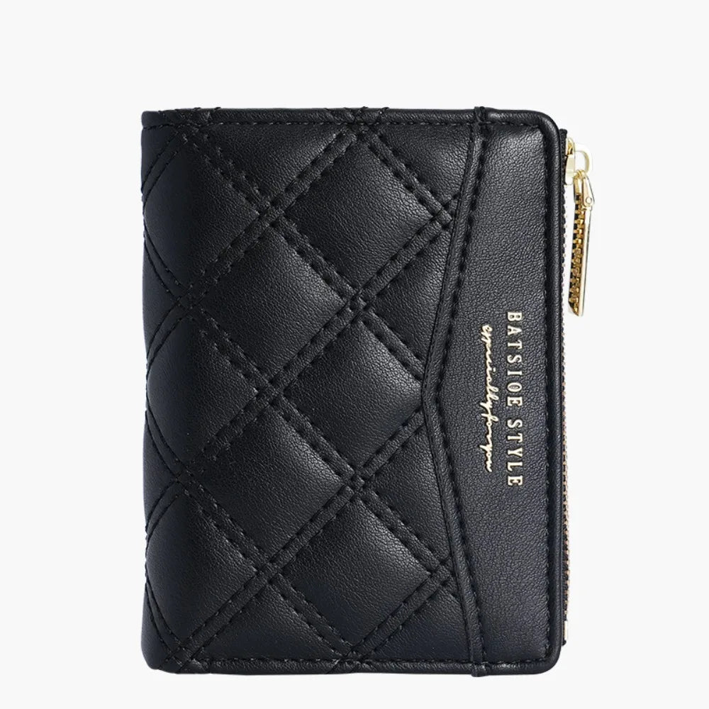 New Embroidered Wallet for Women Ladies Coin Purses PU Leather Zipper Credit Card Holder Clutch Money Bag Pocket.