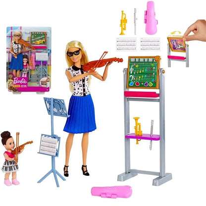 Original Travel Barbie Doll with Clothes Accessories Brinquedos Barbie Doll Toys for Children Juguete Baby Toys for Girls Boneca.