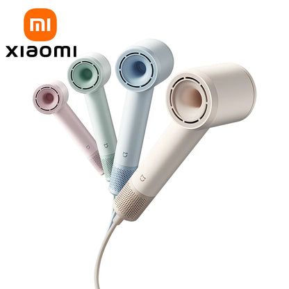 2025 New XIAOMI MIJIA High-Speed Hair Dryer,110000rpm,62m/s Powerful airflow,8 Airflow Mode,347g 4 Color,CN Version With Adapter.