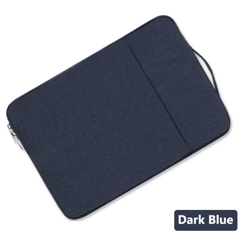Portable Laptop Sleeve Bag Soft Cover 11 12 13 14 15 15.6 16 Inch for Macbook Huawei Xiaomi HP Dell Lenovo Laptop Sleeve Handbag.