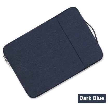 Portable Laptop Sleeve Bag Soft Cover 11 12 13 14 15 15.6 16 Inch for Macbook Huawei Xiaomi HP Dell Lenovo Laptop Sleeve Handbag.