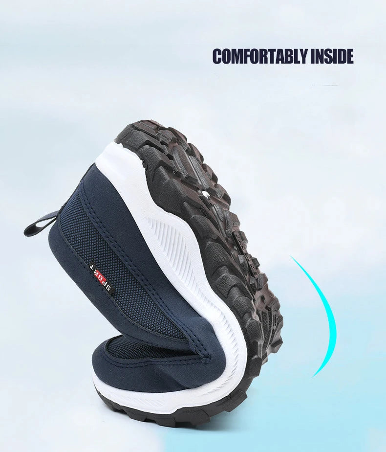Men's Shoes Casual Sneakers Summer Breathable Mesh Waterproof Outdoor Slip On Flats Affordable Free Shipping Shoes.