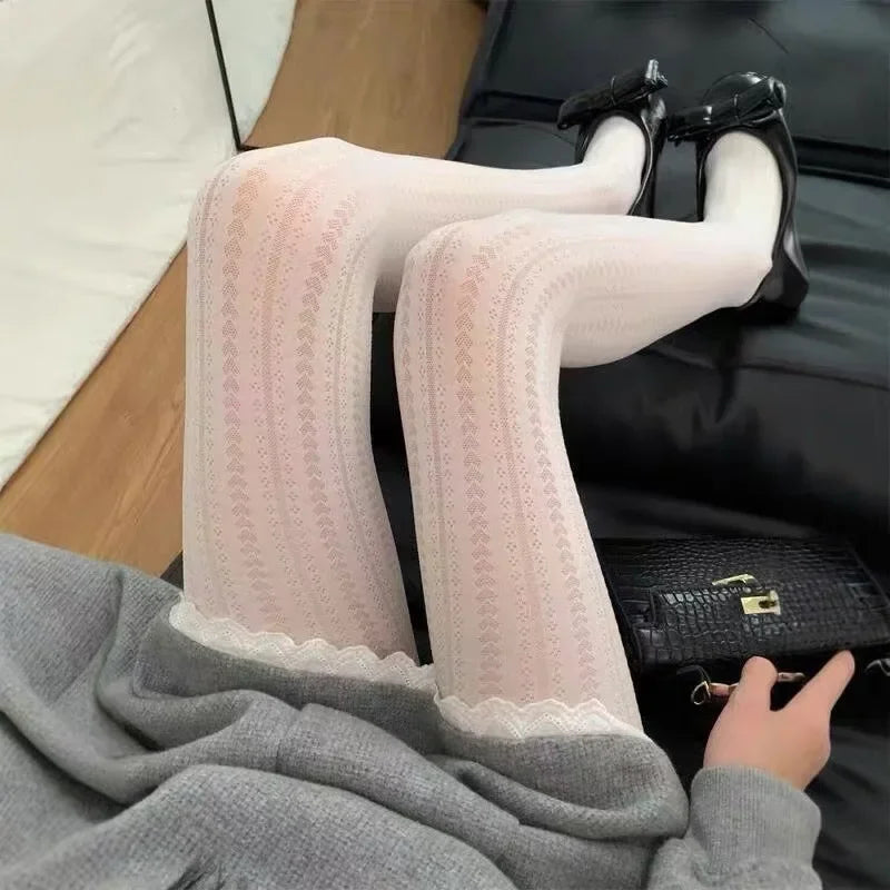 Women Stockings Sexy Slim Pantyhose Spring Autumn Winter Leggings New Solid Color Retro Super Stretch Tights Stockings