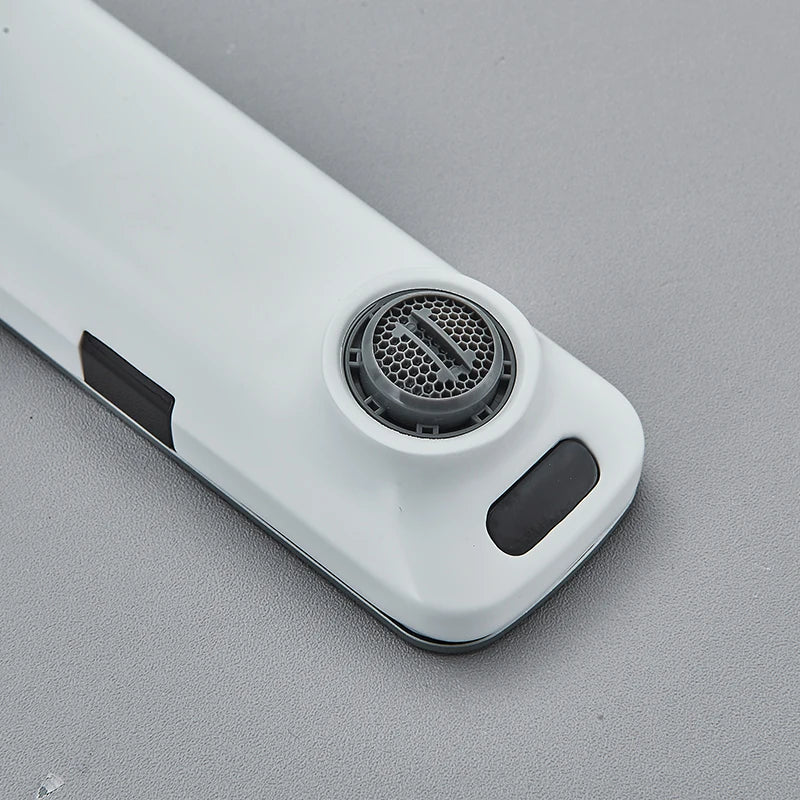 Touchless Sensor Basin Faucet Smart Digital Display Bathroom Sink Faucet Grey Sense Hot Cold Water Mixer Tap Battery Power